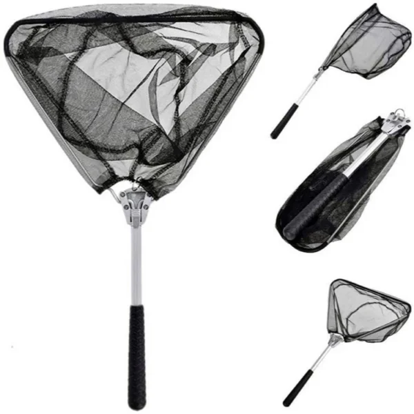 cn-11134207-7ras8-mbrrdpmt9opl19.webp Foldable Fishing Net 3 4M Triangular Fishing Net Portable Telescopic Rod Aluminum Alloy Net