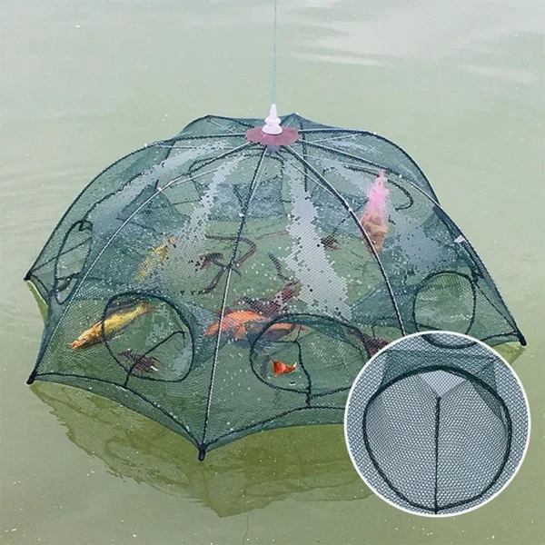 Rectangular Foldable Fish Trap