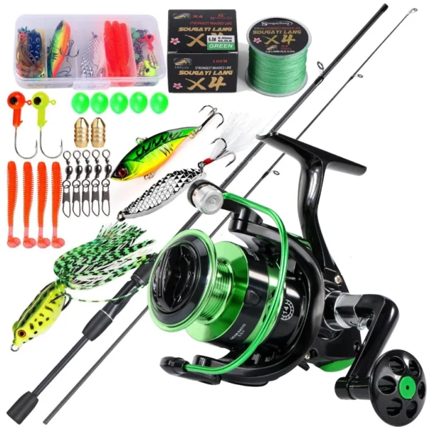 ph-11134207-7ra0j-mbdhl9m4anny60.webp Random Carbon Fiber 2 Section Spinning Fishing Rod and Reel Set