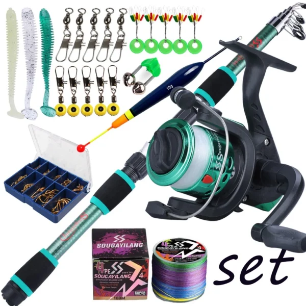 ph-11134207-81zth-mi5d2axv356o2e.webp Random Telesscopic Portable Glass Fiber Fishing Rod and Spinning Reel Set