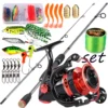 Random Spinning Fishing Rod and Reel Set 2