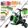 Random Spinning Fishing Rod and Reel Set 2