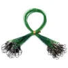 Steel Wire Leader With Swivel 50Pcs