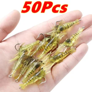 sg-11134201-7qvei-lgxohdgivfr40c.webp Soft Simulation Shrimp Prawn Lure 50Pcs
