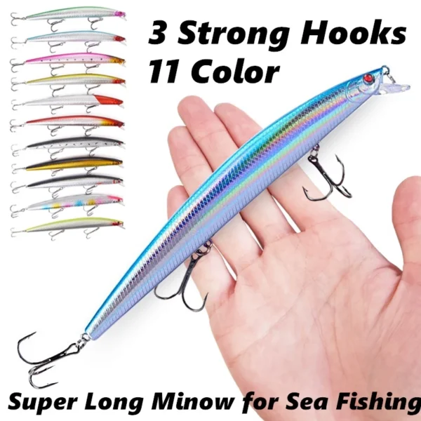 sg-11134201-7qvfa-letuiwew3dz33a.webp Long Casting Minnow Sea Fishing Lure Bait 18cm 23g