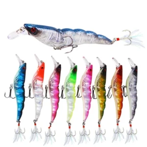 sg-11134201-7qvfr-ljwlixl7vqit73.webp Random Feather Shrimp Fishing Lure 9.5cm 13.6g with Blood Tank Hook