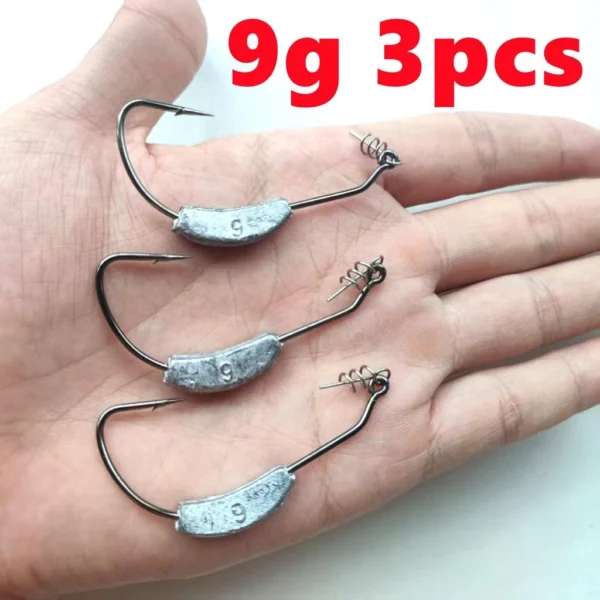 sg-11134201-7rd49-m6tp8jvshc89e0.webp Lead Weighted Barbed Crank Hook with Twist Lock 3Pcs