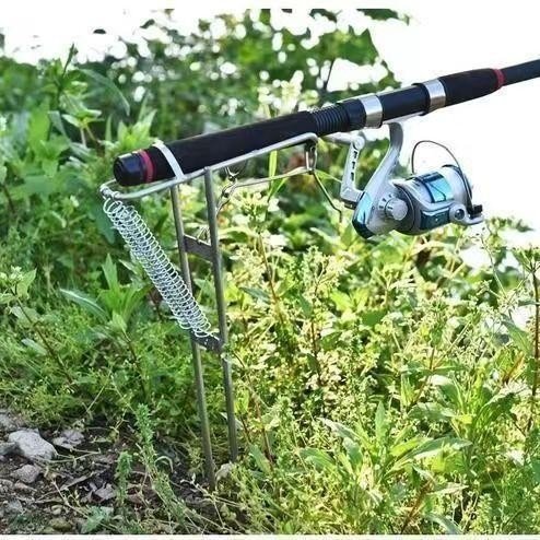 Aluminum Alloy Automatic Fishing Rod Stand