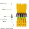 Fishing Hook Set Board 5Pcs