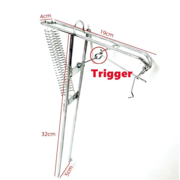 Aluminum Alloy Automatic Fishing Rod Stand