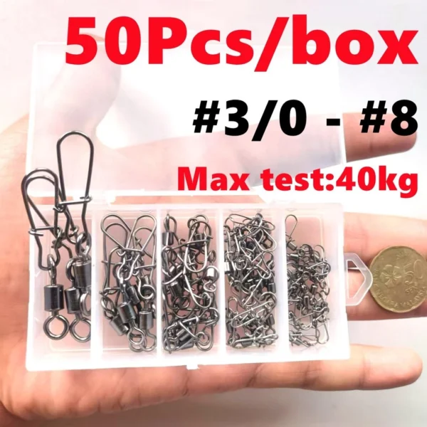 Bearing Rolling Swivel Stainless Steel 50Pcs